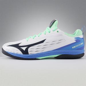 미즈노 탁구화 웨이브 드라이브 네오 4 (화이트X블랙X민트) 81GA250001