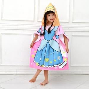 [엔비] 유리구두 아동 비치가운/비치타월/샤워가운/비치타올