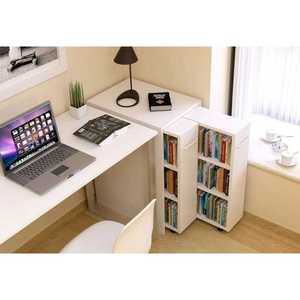 코너 슬라이딩책장 틈새 할인 만화 수납함 책장 책꽂이