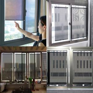 창틀블라인드 화장실 세탁실 무타공 유리창 창문 흡착식 햇빛 가리개 롤업 부착 간이 블라인드