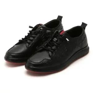 [파파브로] 스트링 포인트 가죽 캐주얼 스니커즈 WW-SE-110