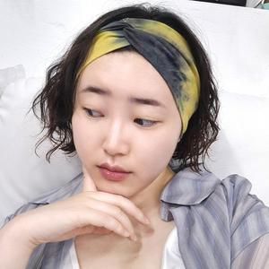 신상입고 패션 요가 운동 와이드 힙한 헤어밴드 헬스 러닝밴드 프리미엄