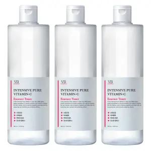 비바스 퓨어비타민C 대용량 에센스토너 500ml 총 3개 구성