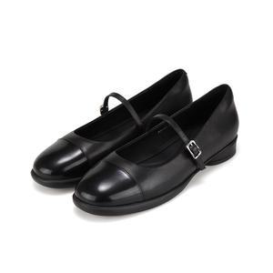 바바라 양가죽 투톤 메리제인 여성플랫 2cm_BBI147