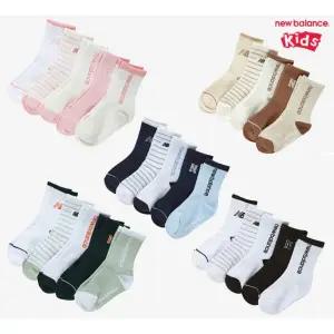 [롯데백화점]뉴발란스 [5PCS] 에센셜 장목 양말 박스 (NK8EFF205U)