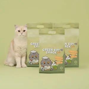 미유박스 고양이모래 그린소이 크랙 두부 모래 오리지널 2.8kg, 3개