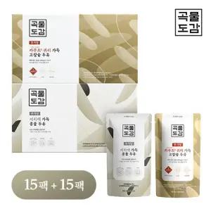 [세리패키지] 곡물도감 서리태 가득 콩물두유 시그니쳐 1박스 + 고칼슘카무트귀리 1박스