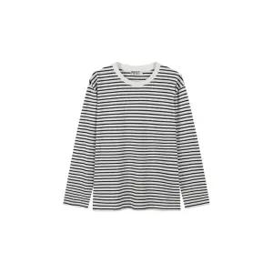 [롯데백화점]프로젝트엠 여성 라운드넥 스트라이프 긴팔 티셔츠 EPF3TR2702