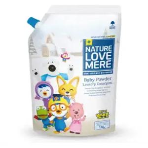 네러메x뽀로로 울트라 젤 아기세제 리필 1.5L 1팩 (베이비파우더향)