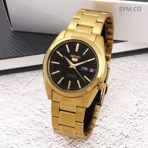 [세이코]5 SNKL50K1 오토매틱 데이데이트 아날로그 클래식 남자 메탈 손목시계 c