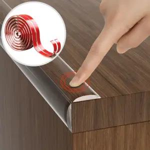 잘라쓰는 모서리 보호 테이프 놀이방 투명 스티커/주차장/학교/어린이집/유치원/교실/유아/아동/초등