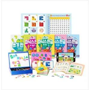 [길벗스쿨] 슈퍼 파닉스 한글  소리 나는 자석 세트