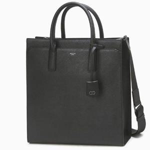 [갤러리아] [헤지스ACC] HJBA5E626BK 블랙 단색 소가죽 토트백