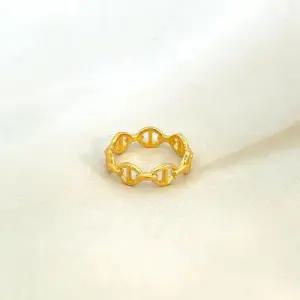 갤러리아 대한민국금거래소 럭셔리 샹달 체인 24K 순금 반지 3.75g