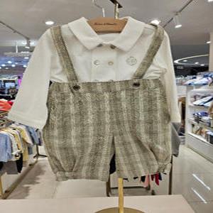 [타티네쇼콜라] TTNWXT041 BG무엘르체크멜빵상하