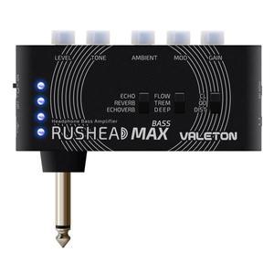 Valeton RH-101 Rushead Max Bass USB 충전식 휴대용 포켓베이스 헤드폰 앰프 휴대형 침실 플러그인 멀티