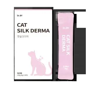 닥터바이 캣실크더마 고양이 피부 영양제 비듬 털빠짐 턱드름 관리