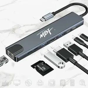 노트북유선랜연결 C타입 USB멀티 랜포트 랜어뎁터