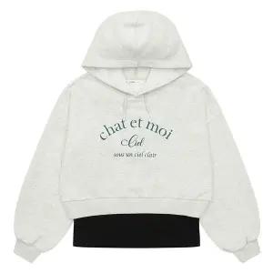 [소이] 여자 겨울이월 노기모레이어드후드세트티(23W0485)