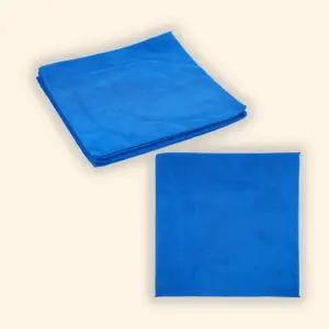 빨리마르는 극세사 손걸레 청소업체 파란 걸래 40 40cm 10개