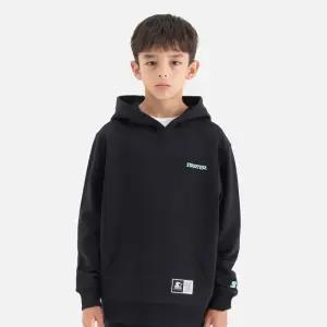 [스타터 블랙라벨 키즈]백 그래픽 후드 (블랙) ST253IHD05_BLK