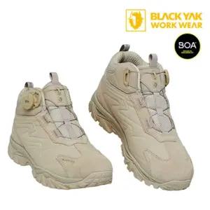 블랙야크 발편한 안전화 사막화 다이얼 고급 현장 작업화 쿠션 보아 편안한 방수2