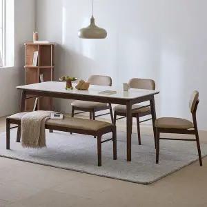 [파로마] 로앤 세라믹 원목식탁 6인용 1800 2colors(착불)