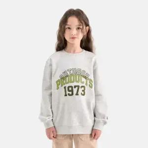 [아웃도어 프로덕츠 키즈]에센셜 그래픽 맨투맨 (오트밀) OD253IMM02_OTM