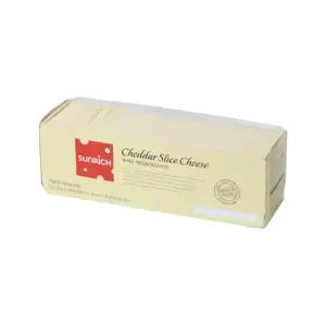 썬리취 무색소(화이트) 체다슬라이스 치즈 100매(냉장) 1.8kg