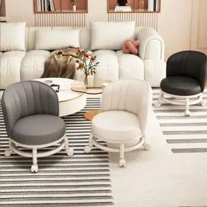 360도 회전 바퀴 등받이 간이 의자 김장 체어 이동 바퀴의자 이동의자 체어 회전의자