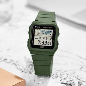 카시오 월드타임 세계지도 남성 여성 전자시계 LF-30W-3A