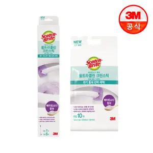 [3M] 울트라클린 변기청소용 크린스틱 핸들+리필 35개