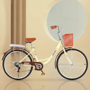 클래식자전거 출퇴근 여성 여성용자전거 산책 생활