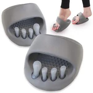 다이어트 오다리 체형 교정 슬리퍼 발 아치 지압 사무실