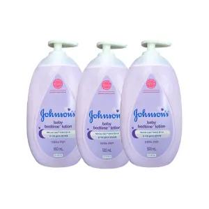 존슨즈 베이비 베드타임 로션 500ml 어린이 바디로션 X3개