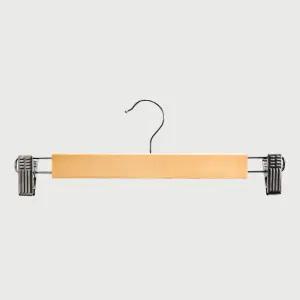 아임홈리빙 지니 리얼우드 바지걸이 10P