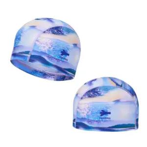 [레노마수영복](하남점)지퍼백 폴리백 증정성인 윤슬 스판 수모 퍼플 RO-RC2F302-PP