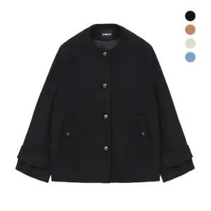 [바이브리짓]울 블렌디드 핸드메이드 숏코트 4종택1