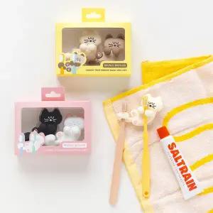 브런치브라더 귀여운 모그리 실리콘 칫솔 걸이 꽂이 욕실 칫솔 거치대 스탠드 홀더 v2 (2P 세트)