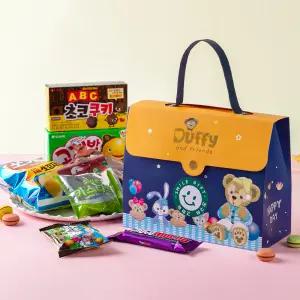 더하모니 해피데이 종합 간식 구디백 블루 단체행사간식 과자선물세트 꾸러미