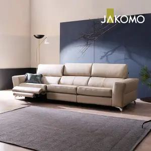 [최대60개월무이자][자코모] 디아나 리클라이너 4인 슈렁큰 천연면피 소가죽 소파