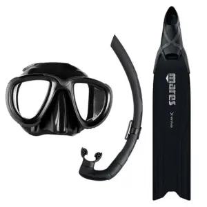 마레스 프리다이빙용 스노클 마스크 오리발세트 Q93745