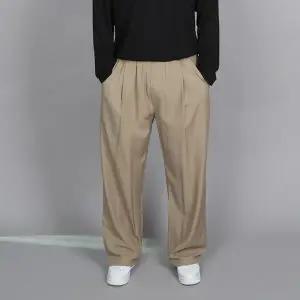 [우기브로]WLZ 남자 빅사이즈 이즈 벨런스 핀턱 밴딩 슬랙스