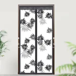 자석 부착식 방풍비닐 현관문 외풍차단 겨울용 방한 단열 커튼