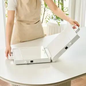 에코제트 플립 인덕션 2구 접이식 공간절약 미니 가정용 소형 휴대용 전기렌지 전기레인지