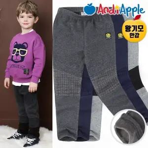 [앤디애플] WOW배색포인트밍크기모배기팬츠