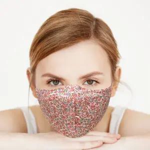 꽃마스크 국산 꽃무늬 천마스크 일회용 면마스크 kf94