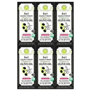 우리바이오 홀베리 엑스트라버진 유기농 올리브유 10ml x 14포 6개 / 써클