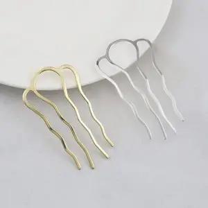 U자 올림머리핀 로우번 반묶음 유핀 미니 비녀 DD-13101-WFHQBKH