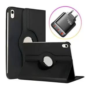 아이패드 에어 4세대 크로스 레더 케이스+Toocki 40W 고속충전기 (WFK2L48)